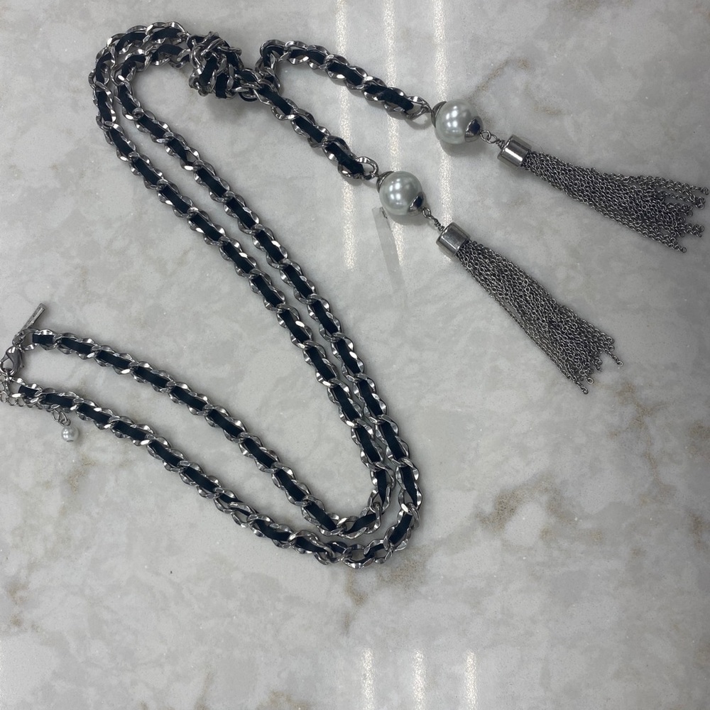 White House | Black Market Tassel Necklace
